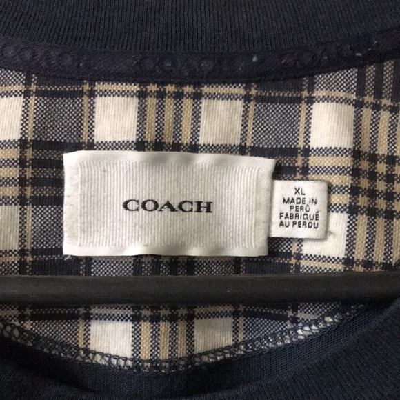 Coach Organic Cotton t-shirt BNWOT - Picture 2 of 4